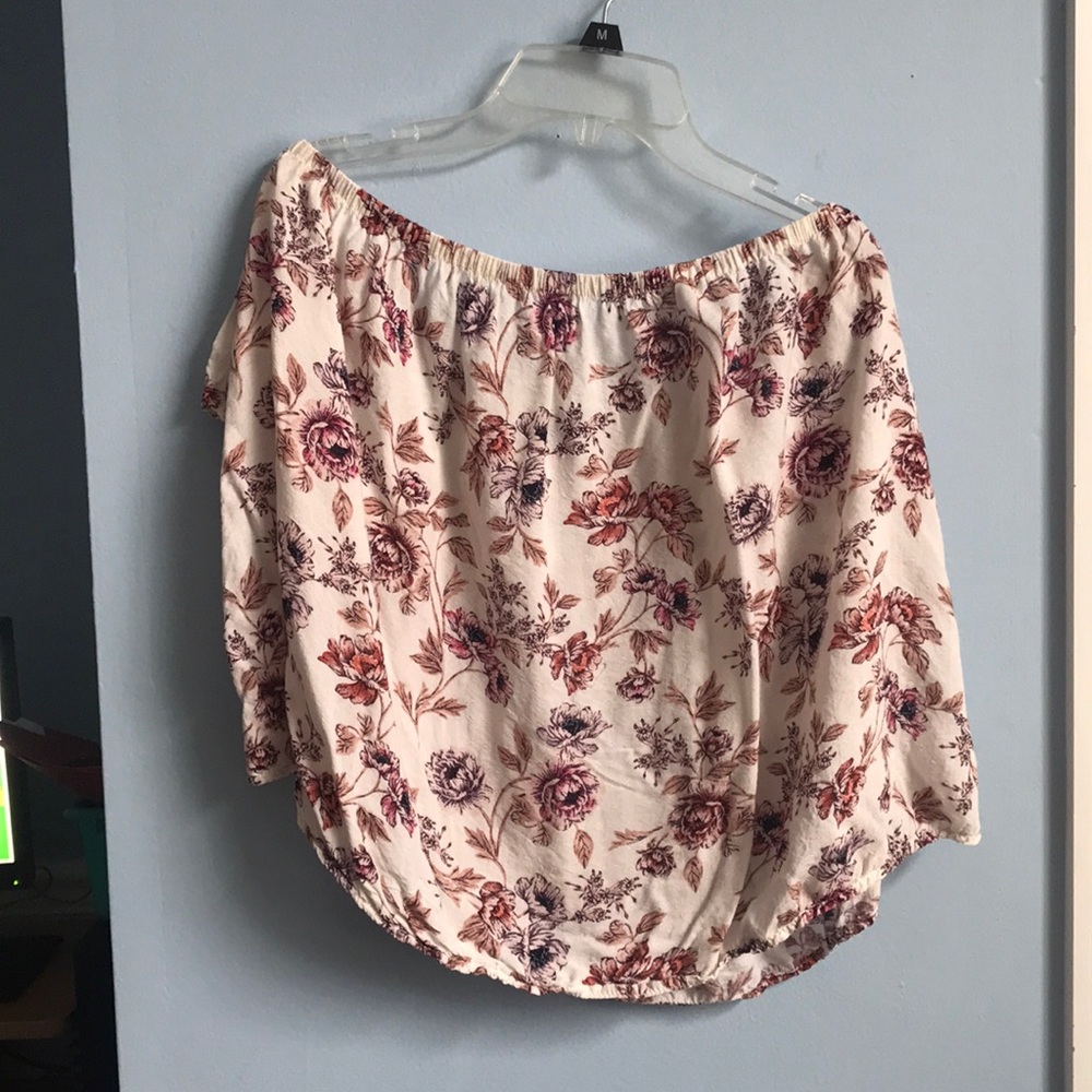 Off the shoulder shirt